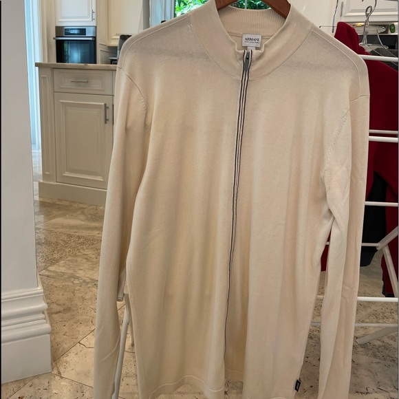 armani zip up